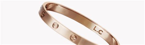 cartier armband hologramm|cartier engraving bracelet.